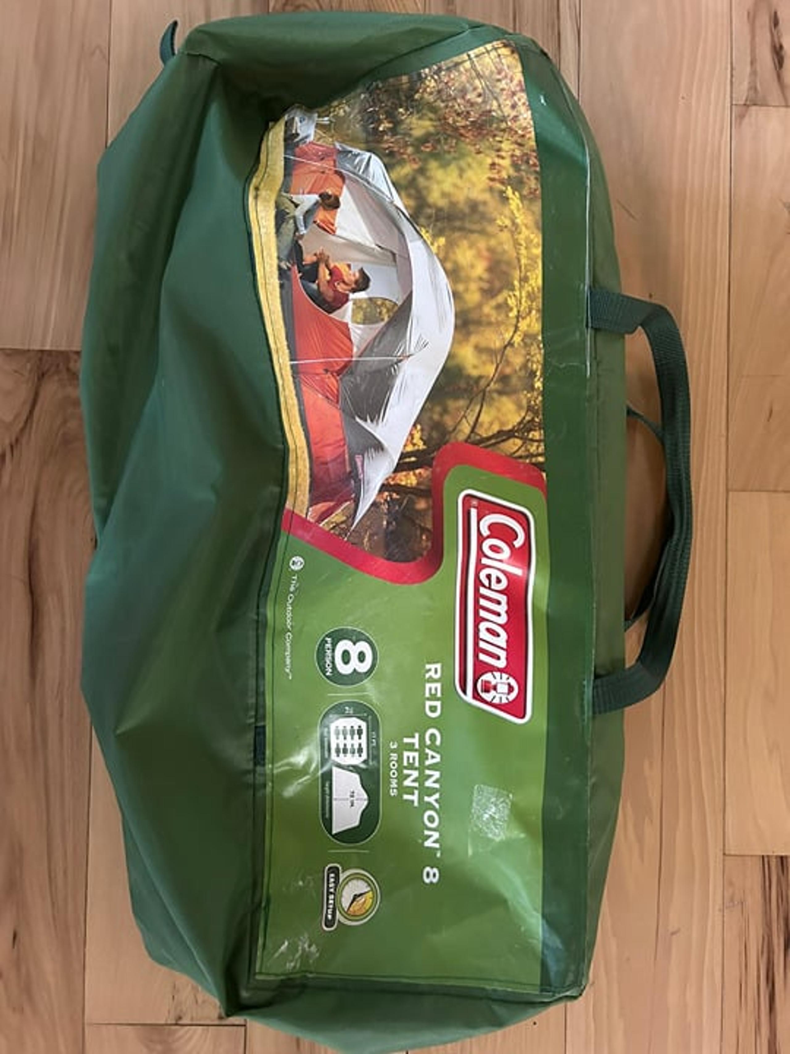 Coleman 8-Person Tent for Camping | Red Canyon 8 Person/3 Room