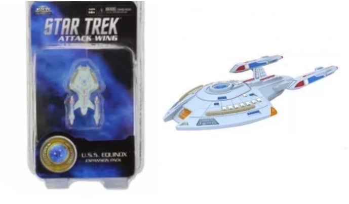 2013 STAR TREK: Attack Wing – U.S.S. Equinox Expansion Pack_MINT in Package!