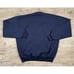 Vintage Top Stitch Sz XL Blue Embroidered Christmas Tree Pullover Sweater Y2K