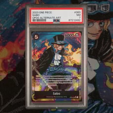 PSA 7 Sabo OP04-083 Kingdoms of Intrigue One Piece