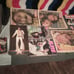 Vintage lot of 17 Elvis Presley newspapers, magazines, concert program. And book