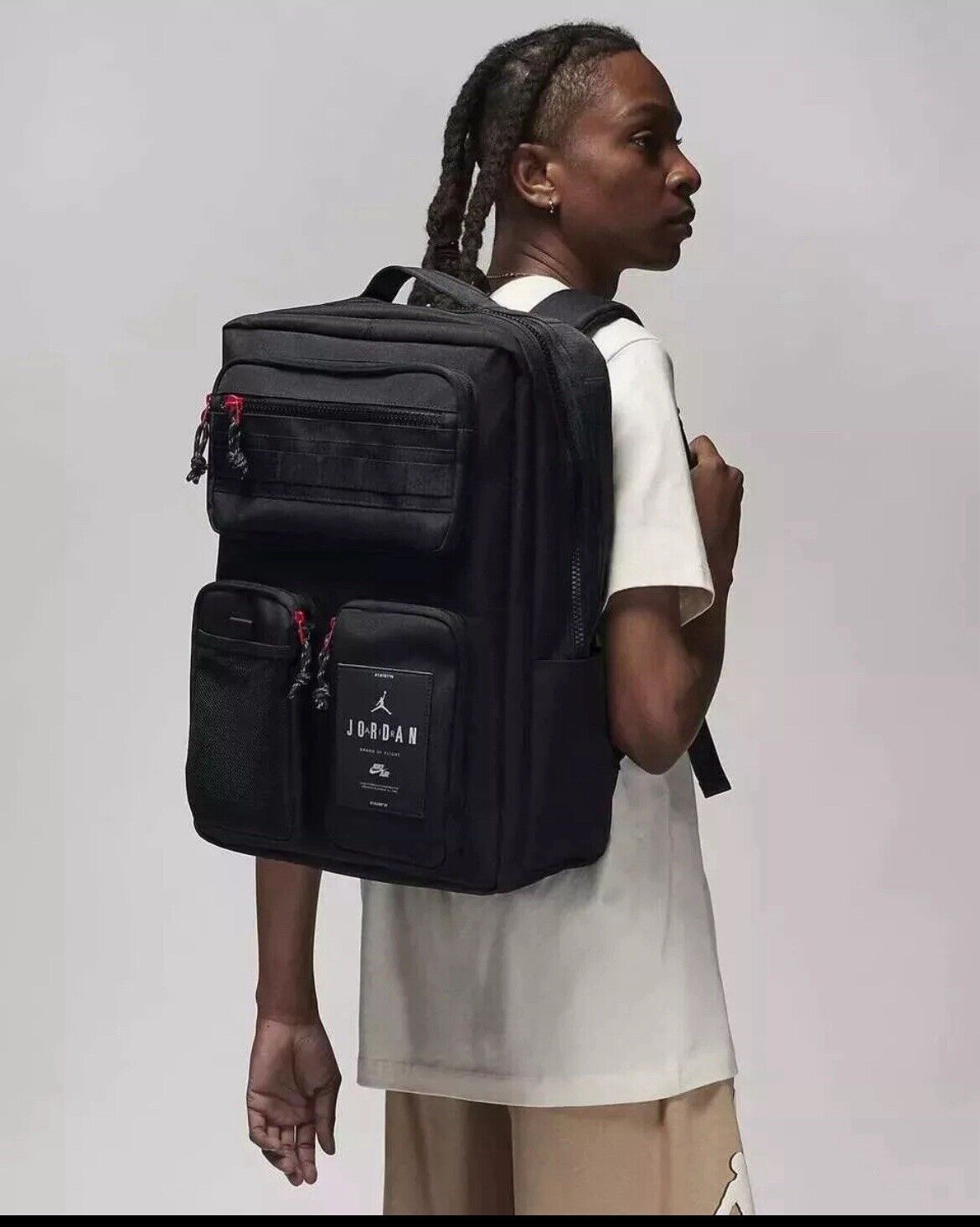 Nike Jordan Air Hesi Backpack Black Jumpman Laptop Storage UNDFTF Bred Concord