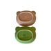 WALT DISNEY WORLD EPCOT JAPAN PAVILION Set 2 PIG and FROG FACE BOWLS