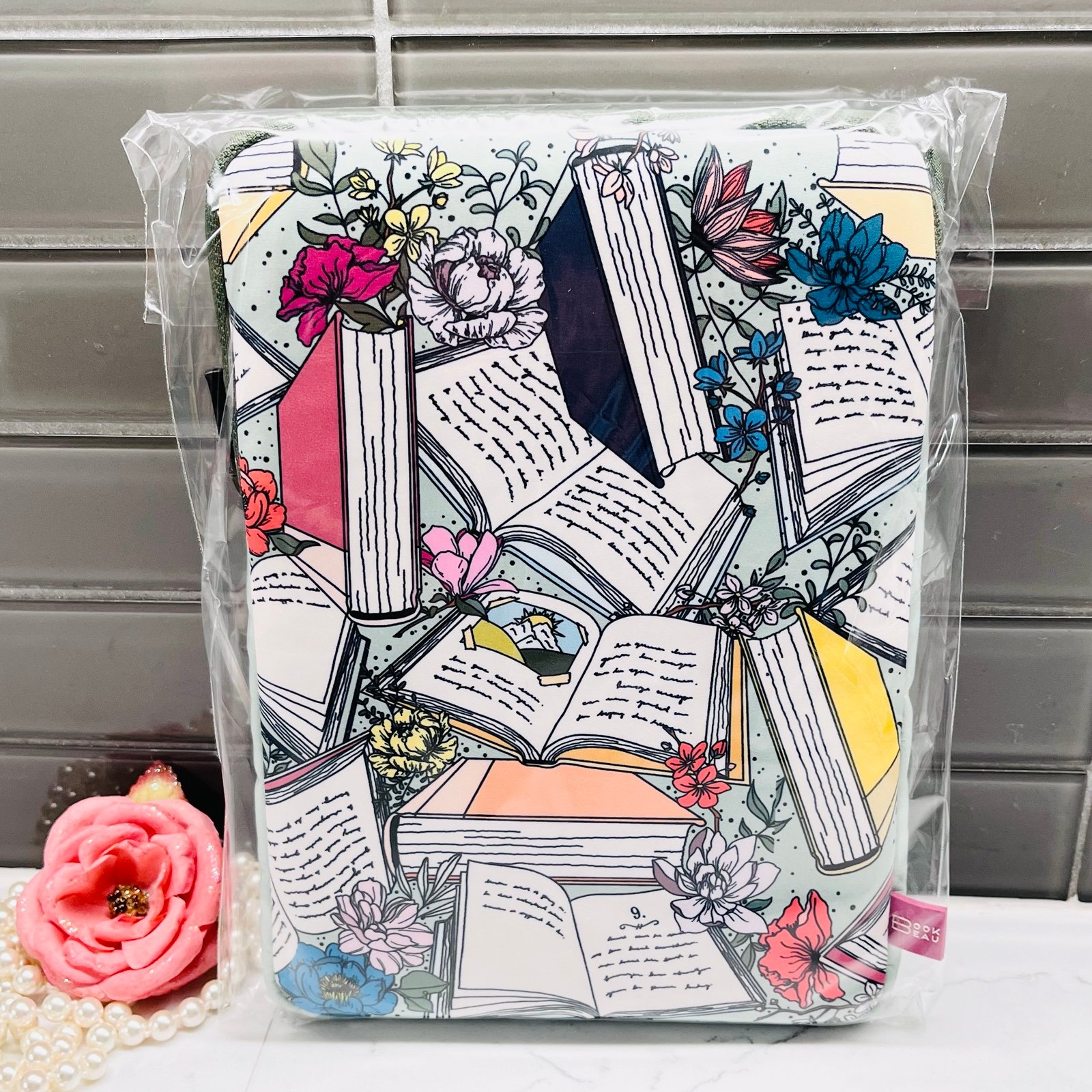 Bookbeau Spring Romantic | Mini Size Water Resistant Book sleeve