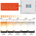 12 Pack 6 inch 12W Dimmable Square LED Can Light Retrofit with Junction Box