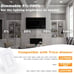 12 Pack 6 inch 12W Dimmable Square LED Can Light Retrofit with Junction Box
