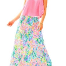 Lilly Pulitzer maxi skirt XS