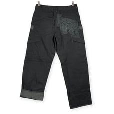 Vintage Nike Straight Leg Cargo Pants MENS 36 WAIST 34 x 32 Black Hong Kong