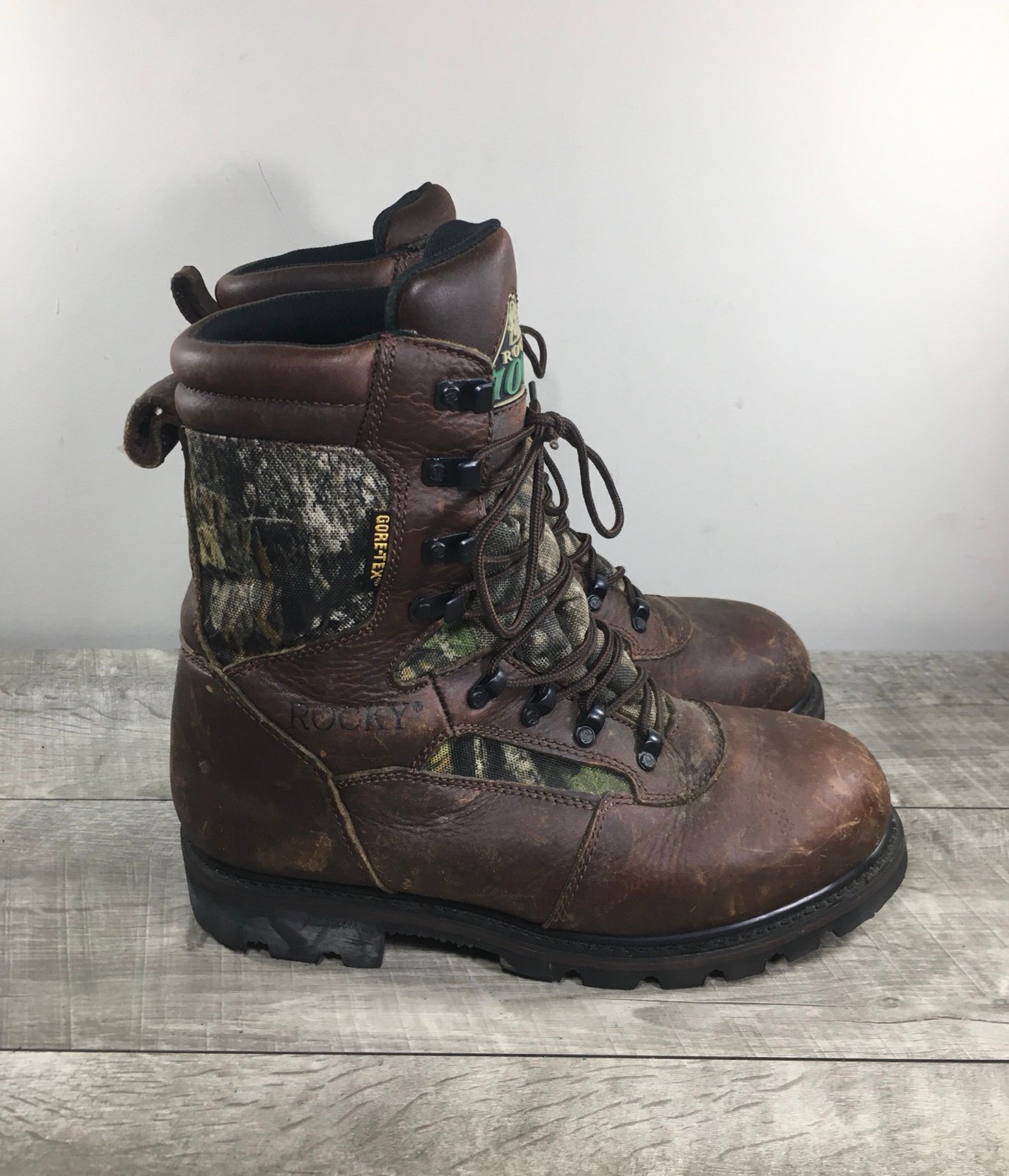 Rocky 8206 Utility Sport Mens Soft Toe Waterproof Work Leather 1000 Gram Boots 9