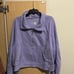 Rare lululemon lilac smoke scuba funnel neck