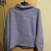 Rare lululemon lilac smoke scuba funnel neck