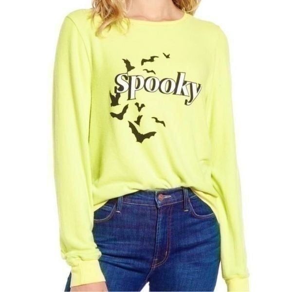 Wildfox spooky sweatshirt size large