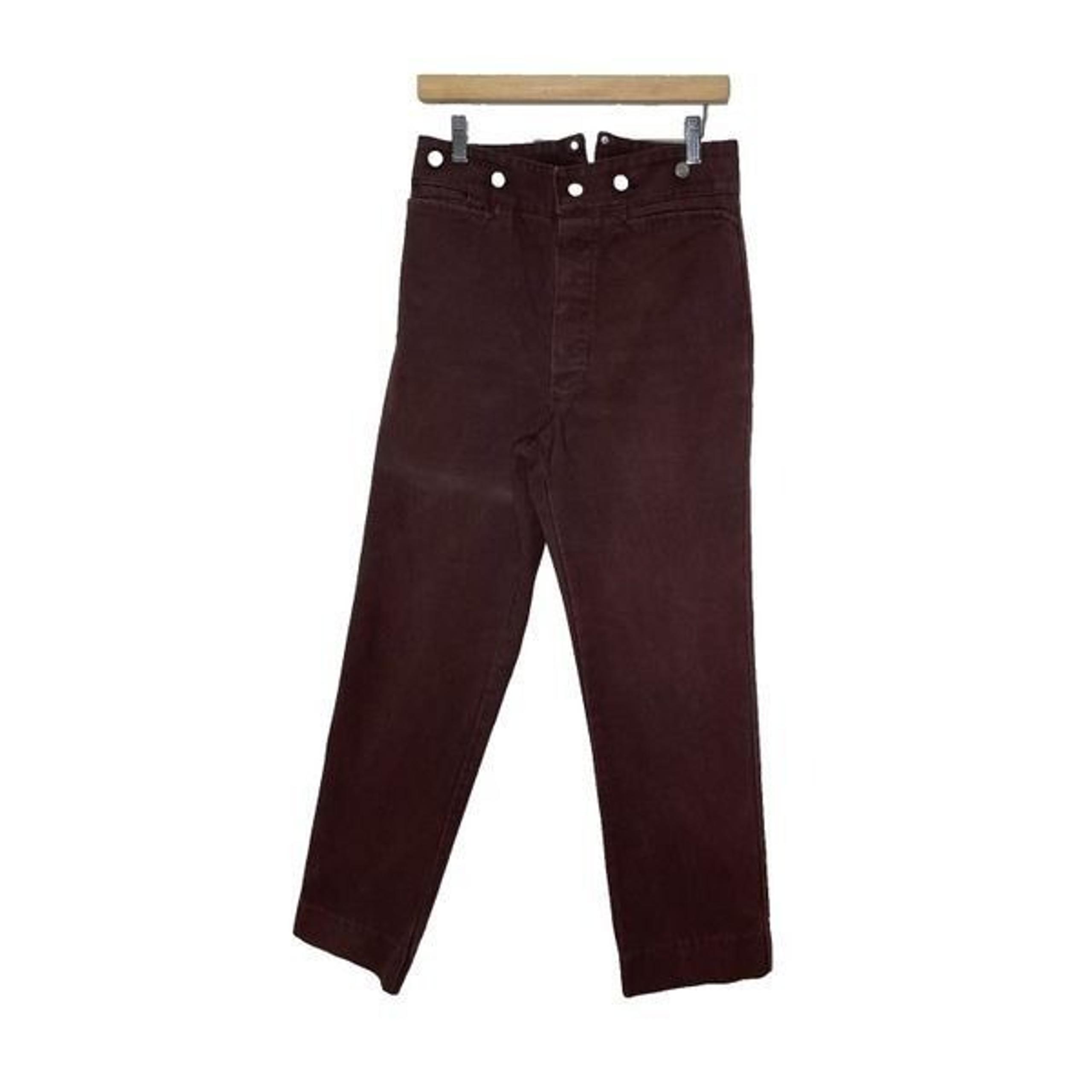 VTG WAH Maker 31 Frontier Clothing Men's Western Denim Jeans Pants Button Fly