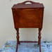 Vintage Wooden Standing Sewing cabinet