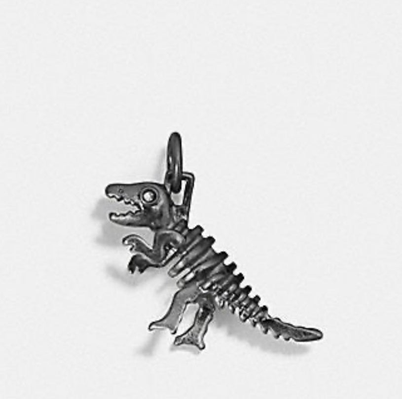 Coach Rexy Charm With Coach Leather Hangtag