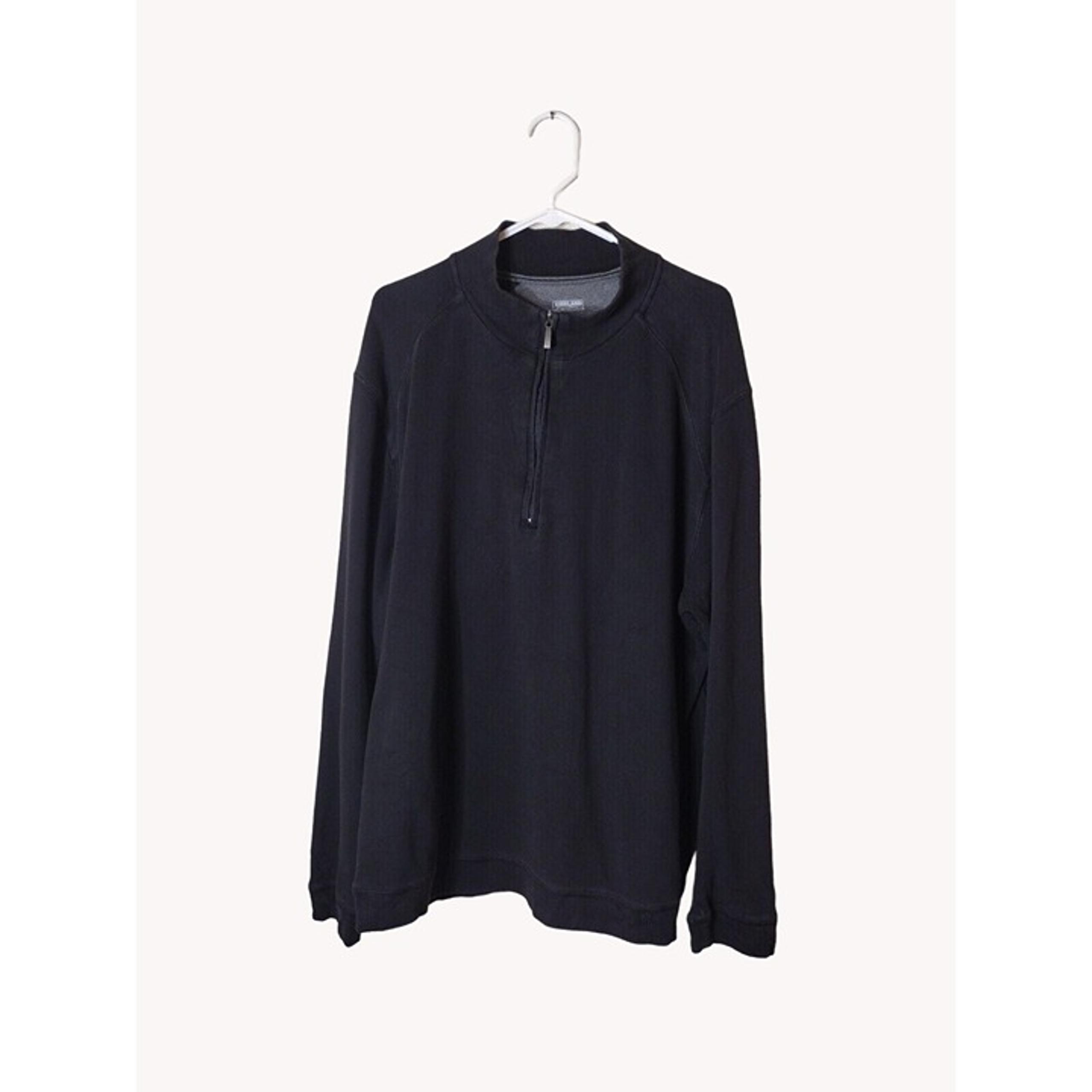 Kirkland Signature Sweater Mens XXL Long Sleeve Pullover Black