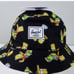 Herschel Supply Co. Bart Simpson Skateboard Design Bucket Hat - Unisex S/M