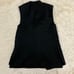 Unused Anrealage SATIN VEST Satin Vest Black