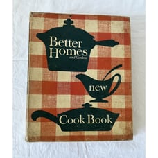 Vintage Better Homes and Gardens New Cook Book 1953 1962 SPIRAL BOUND