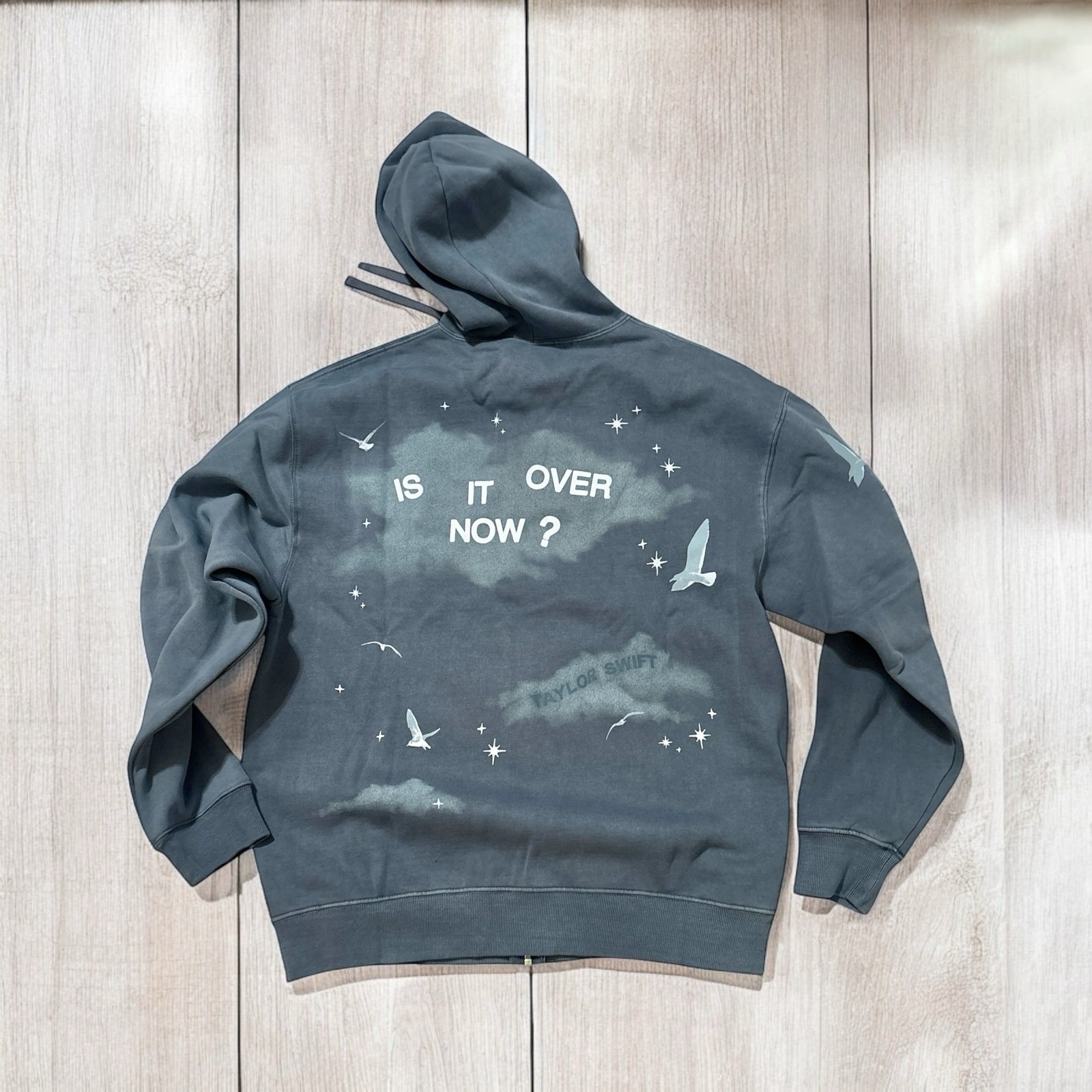 Taylor Swift 1989 Is It Over Now? Hoodie Sweatshirt Size M