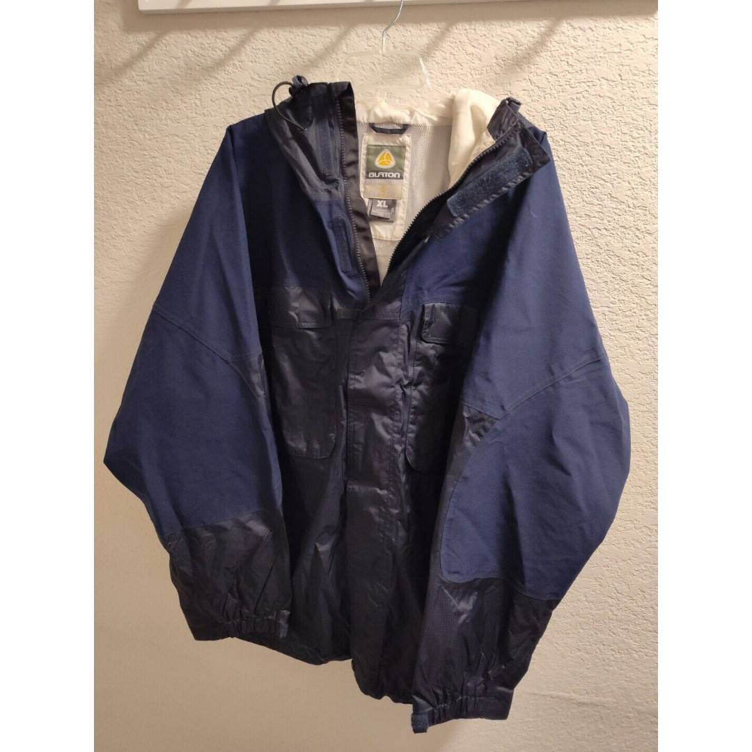 Burton Snowboards Access Navy Lightweight Jacket Men's Size XL