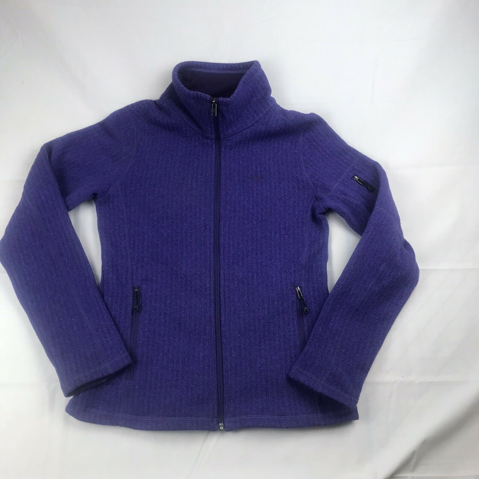 Patagonia Better Sweater Womens Size Small Purple Full Zip Jacket w/ Pockets