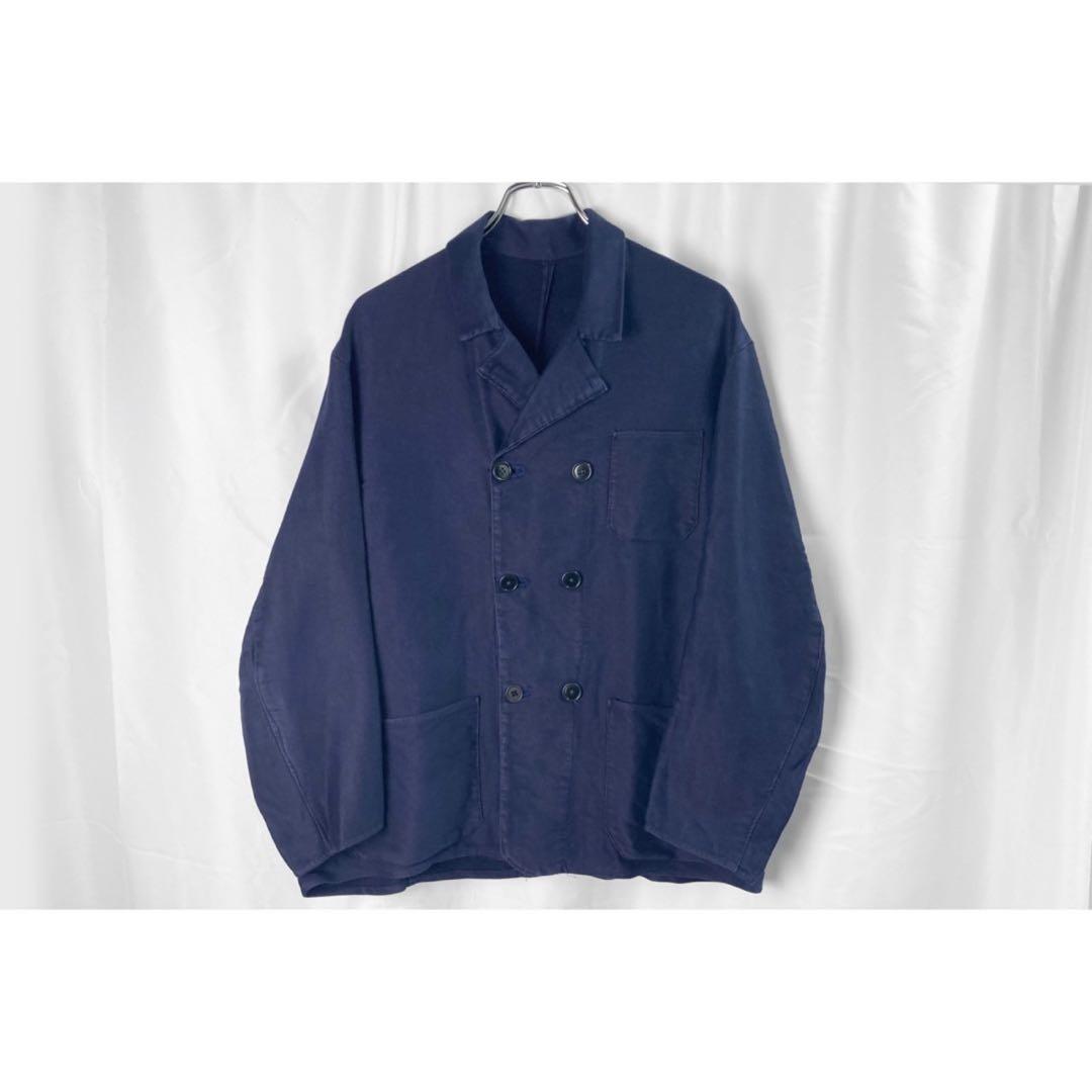 50's ~ Double Breasted Moleskin Jacket size L | eBay