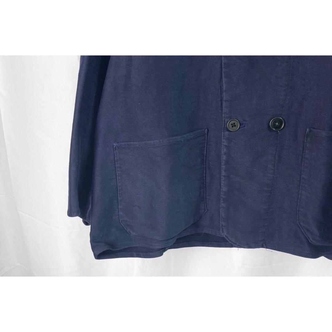 50's ~ Double Breasted Moleskin Jacket
