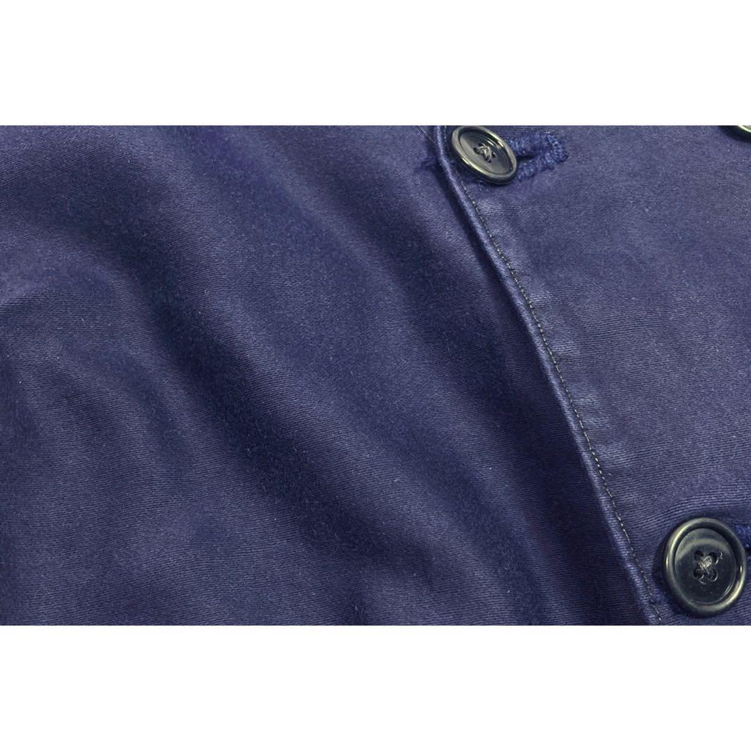 50's ~ Double Breasted Moleskin Jacket size L | eBay
