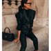 Lorna Luxe 'Contour' Leather Leggings