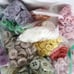 8.5 lbs Vintage 70s Sewing Craft Buttons Plastic Mixed Colors Sizes