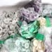 8.5 lbs Vintage 70s Sewing Craft Buttons Plastic Mixed Colors Sizes