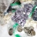 8.5 lbs Vintage 70s Sewing Craft Buttons Plastic Mixed Colors Sizes