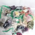 8.5 lbs Vintage 70s Sewing Craft Buttons Plastic Mixed Colors Sizes