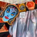 Ben Cooper Vixen Swing Skirt in Trick or Treat Print