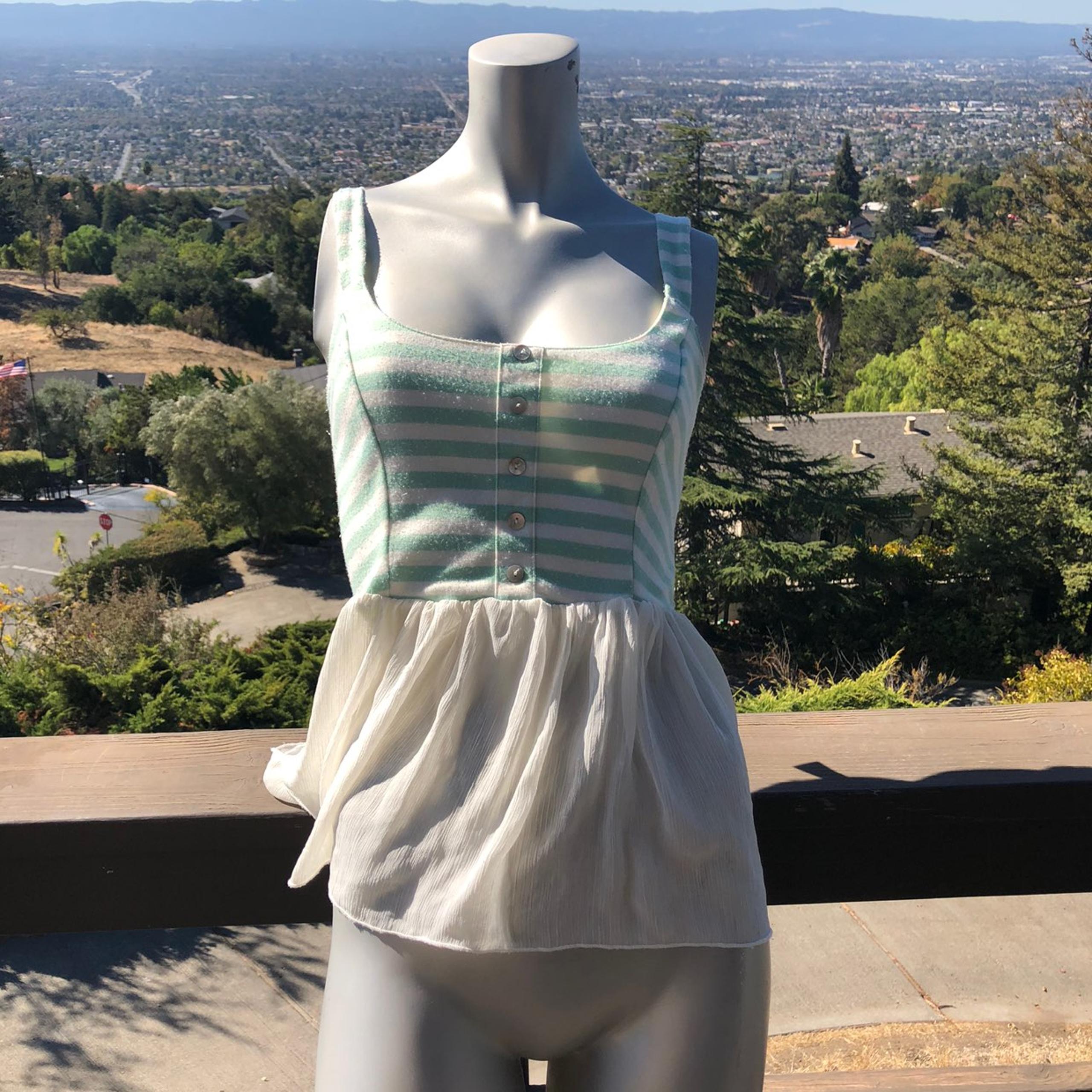 American Rag Peplum Tank Top