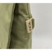TUMI Green Ballistic Nylon Leather Trim Slim Flap Messenger Travel Crossbody