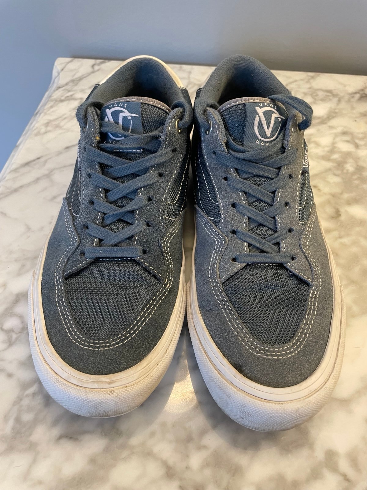 Men’s Rowan Pro Vans Off The Wall Blue Sz 8.5