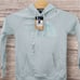 NWT The North Face Womens Half Dome Hoodie Luxe Sweatshirt Size XS Jadeite Green