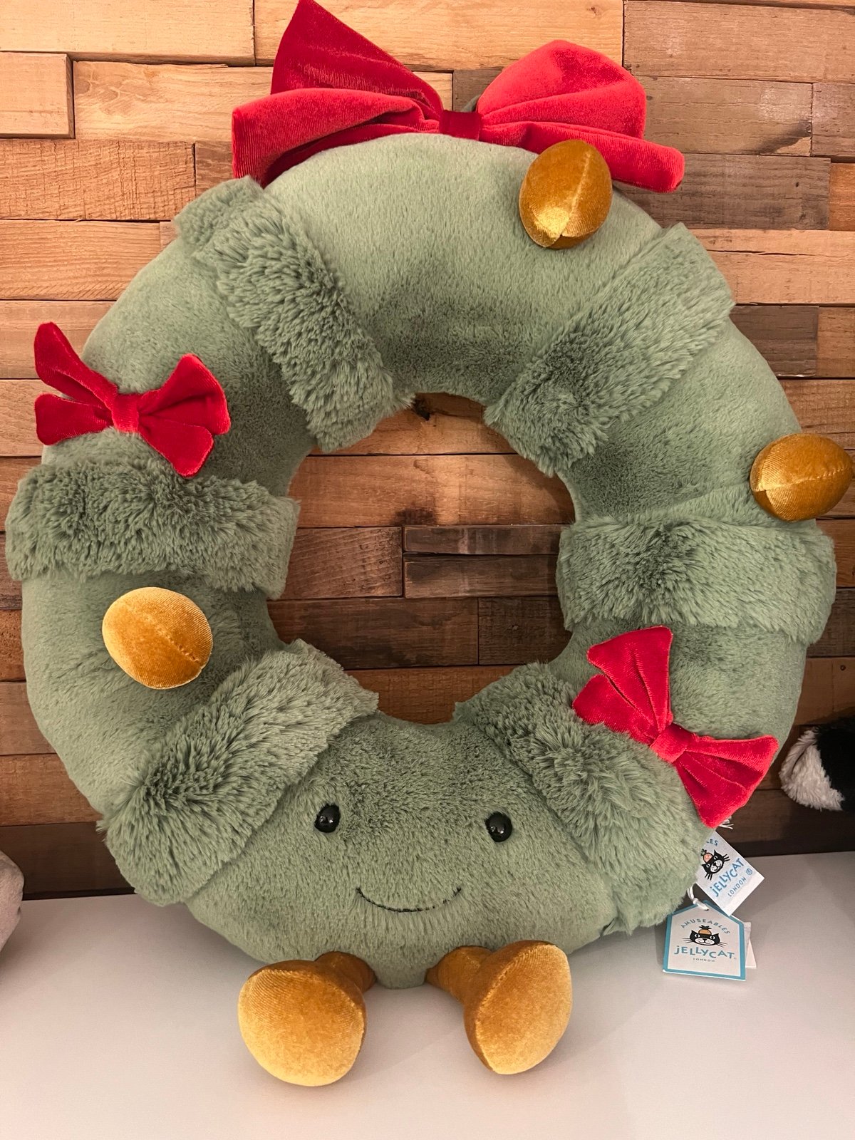 NWT Amuseables Decorated Christmas Wreath