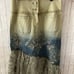 Vintage Azita Jeans Beaded Lace Denim Skirt Women's Sz 6 NWOT!
