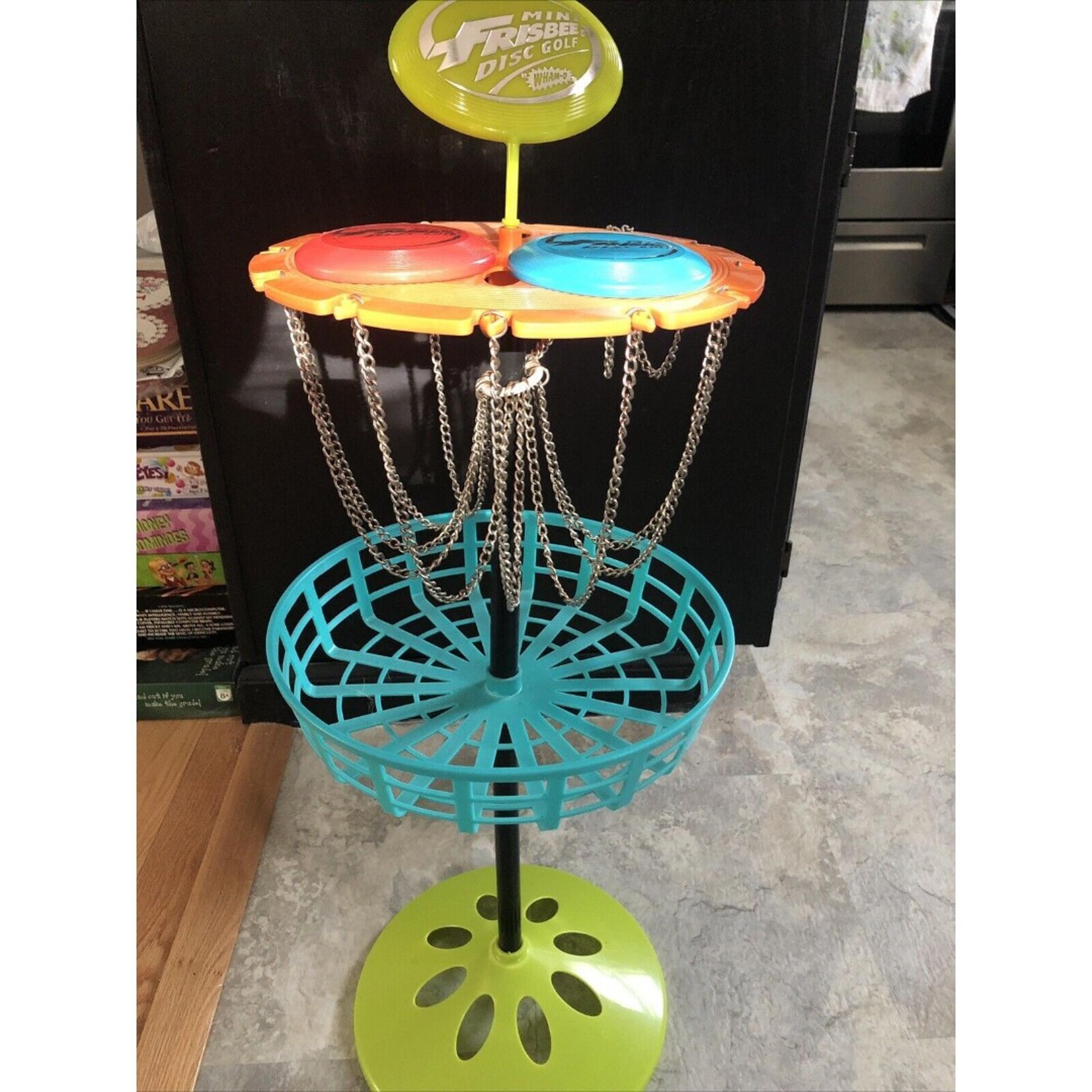 Wham-O Mini Frisbee Disc Golf Indoor And Outdoor Set- 2 Discs included