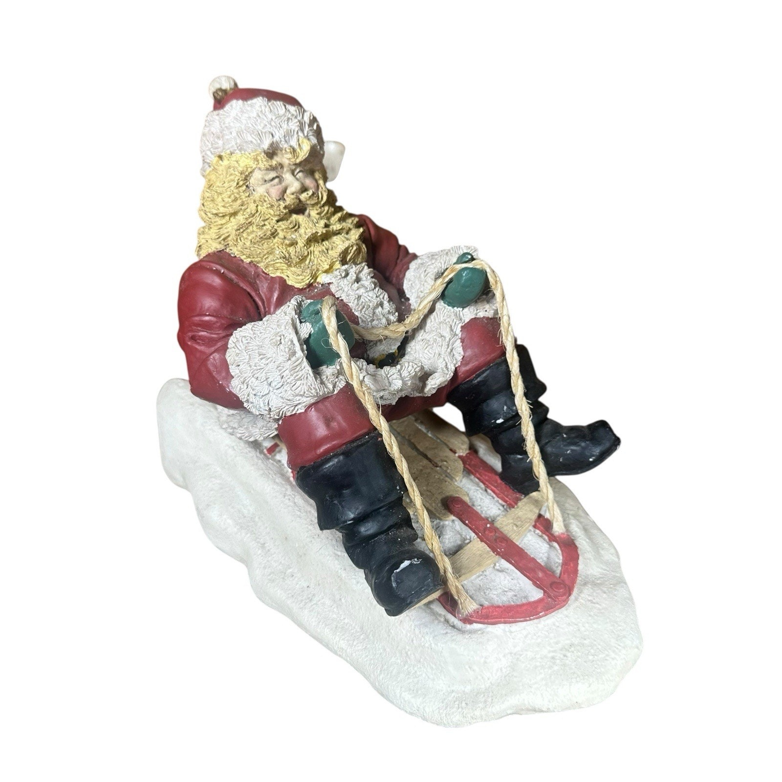 Vtg Mark Klaus Joy Ride Kollection 1st Ed Goebel US Santa On Sled Christmas 8"