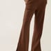 NWT Athleta Venice Flare Pant Size Medium in Mahogany Brown