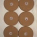 Rare Vintage Set Of 6 Cincinnati Reds Coasters Authentic MLB Merchandise.