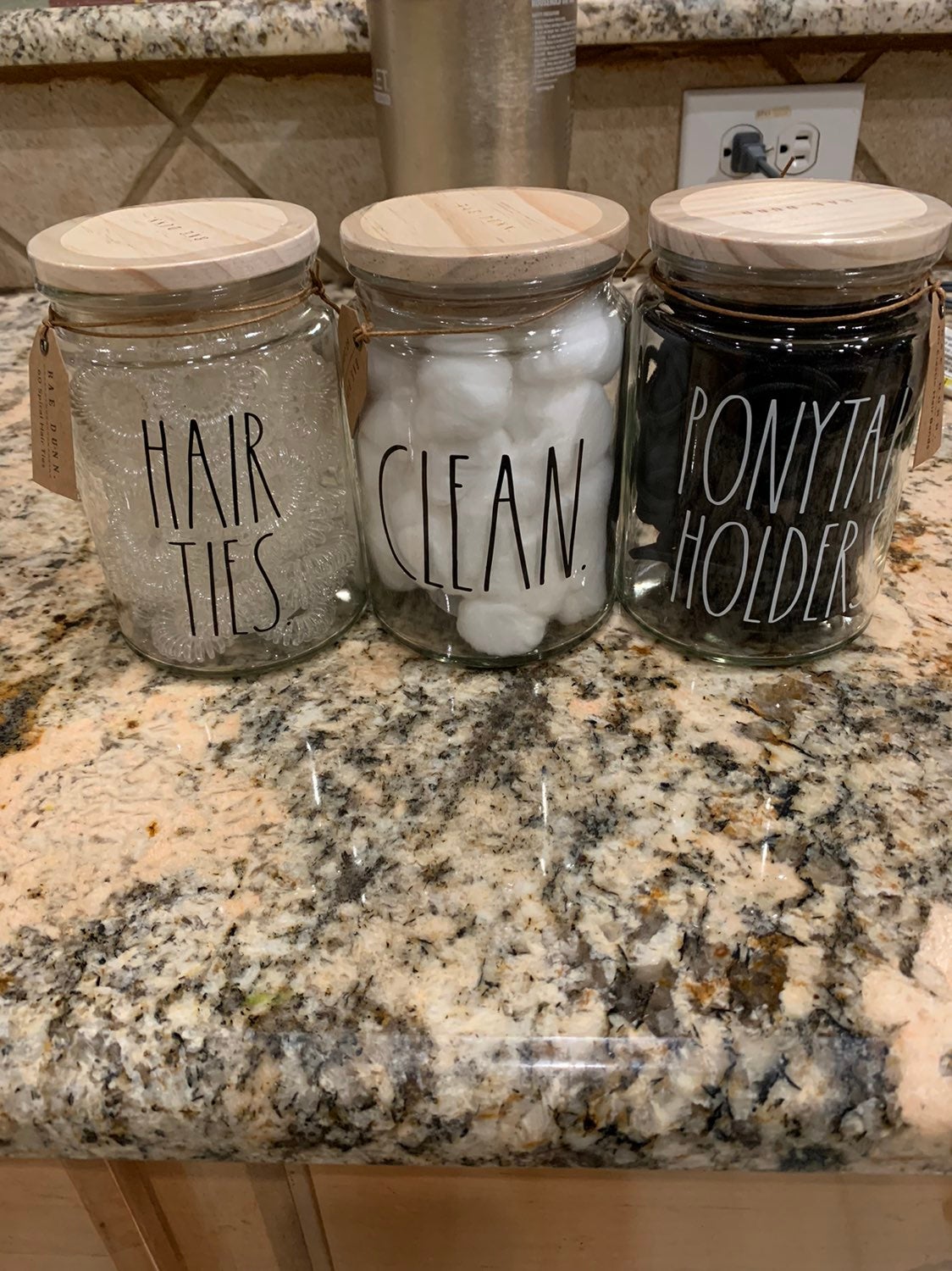 Rae Dunn hair ties (3)