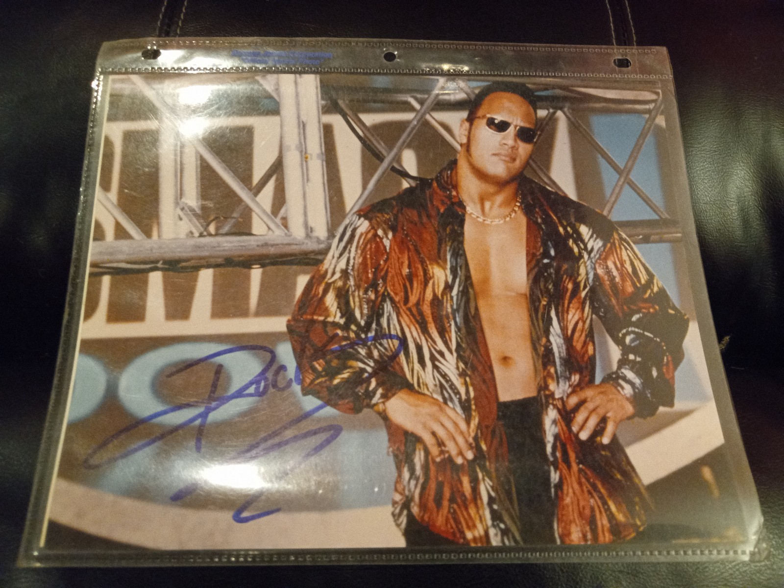 Autographed Wrestler Photos