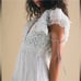 Free People x BHLDN Waterlily Sage Metallic Maxi Dress Size Small