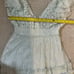 Free People x BHLDN Waterlily Sage Metallic Maxi Dress Size Small