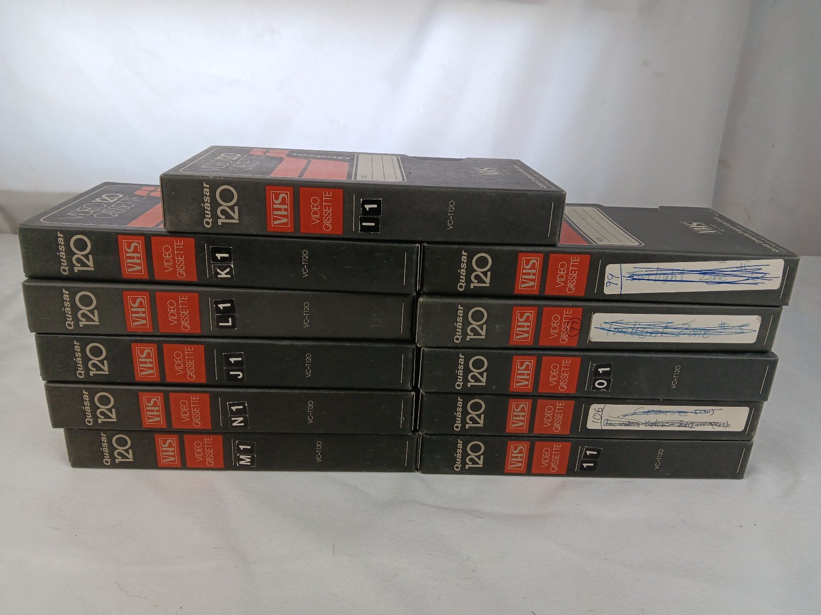 11 Quasar VC-T120 120 Videocassette VHS Used Previously
